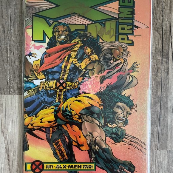 Marvel X-men Prime #1 Signed July 1995 Comic Book